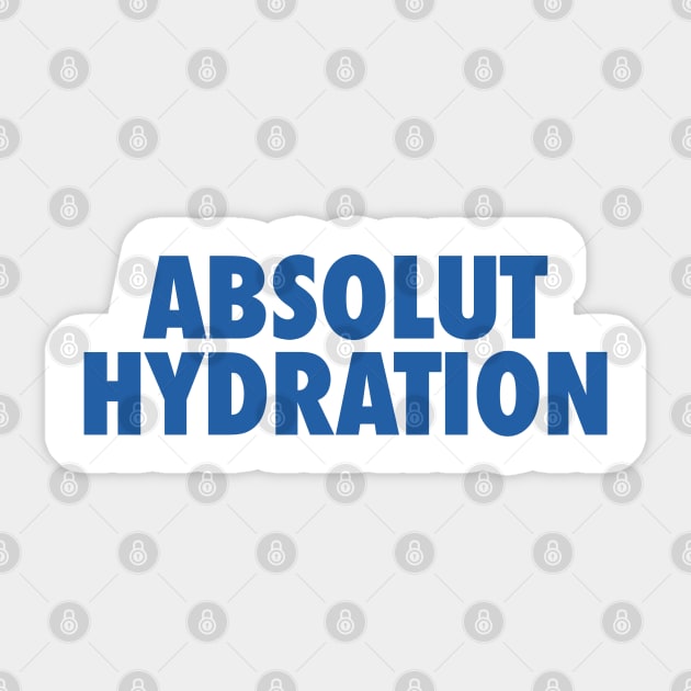 Absolut Hydration Hydro Homies Sticker by felixbunny